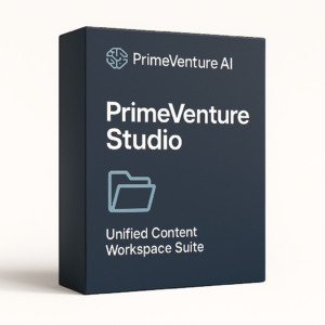 PrimeVenture Studio — Unified Content Workspace Suite